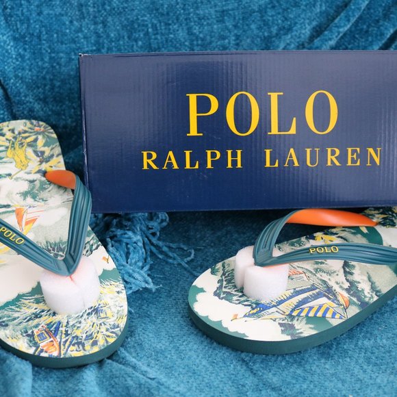 Polo Ralph Lauren Mens Whittlebury Flip Flop NWB - Picture 6 of 6